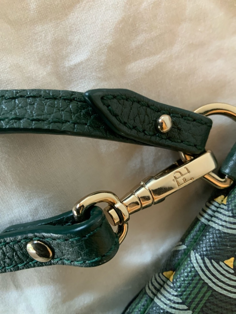 SALE🌟Faure Le Page Pouchette Zip 29 Green🌿🌷 - Picture 8 of 16
